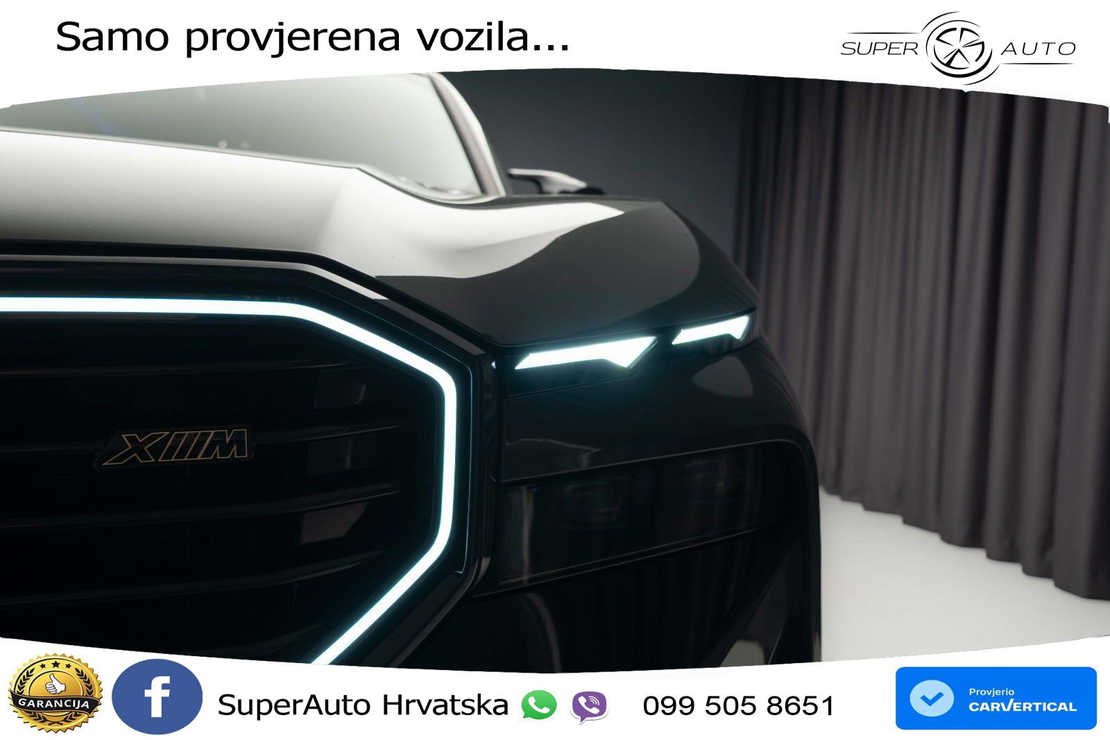 BMW XM 4.4 V8 (653 KS) xDrive Steptronic LED+GR SJED+ACC