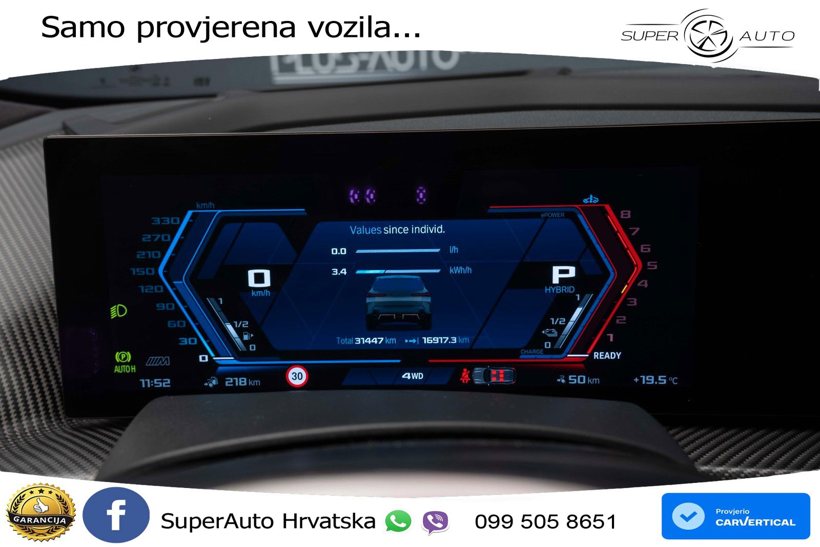 BMW XM 4.4 V8 (653 KS) xDrive Steptronic LED+GR SJED+ACC