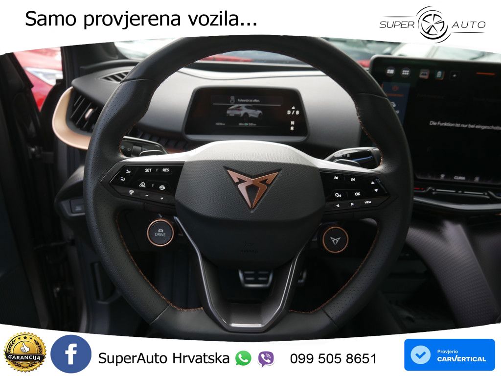 Cupra Tavascan 82 kWh (286 KS) LED+GR SJED+ACC