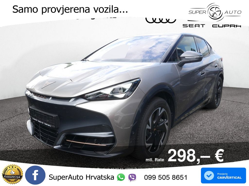 Cupra Tavascan 82 kWh (286 KS) LED+GR SJED+ACC