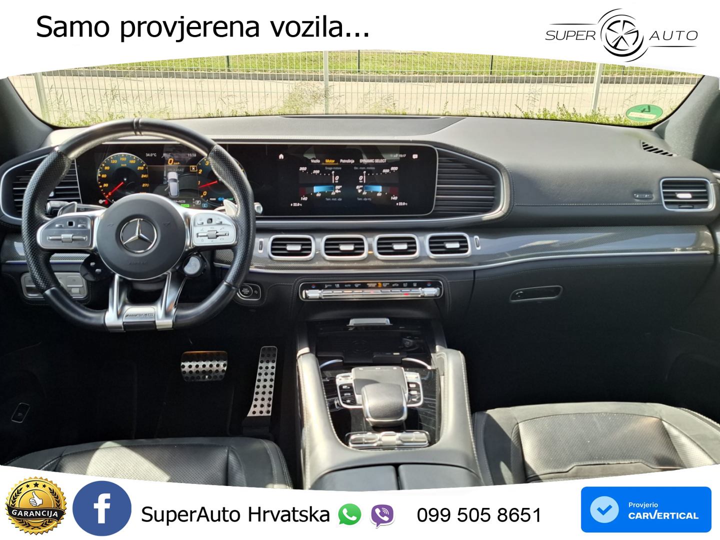 Mercedes AMG GLE 63 V8 4M Aut. 571 KS, ZRAČNI+ACC+GR SJED+360+BURM+22"