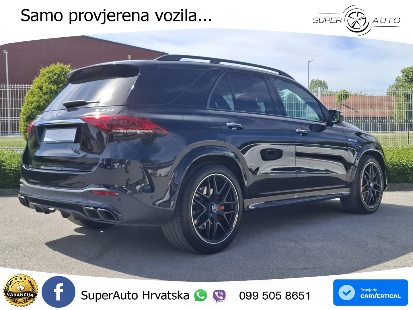 Mercedes AMG GLE 63 V8 4M Aut. 571 KS, ZRAČNI+ACC+GR SJED+360+BURM+22"