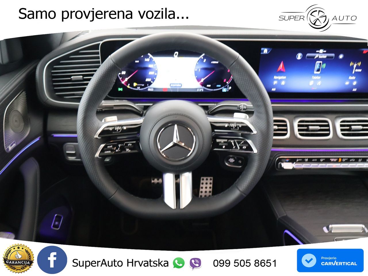Mercedes GLE 450d (367 KS) EQ Boost 4MATIC 9G-TRONIC AMG LED+GR SJED+ACC