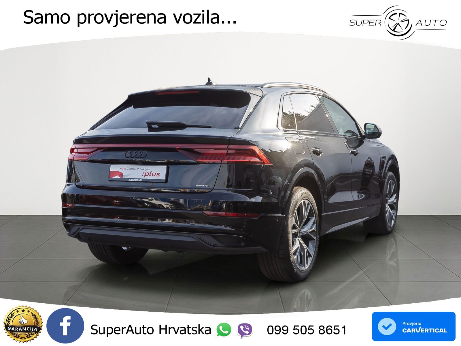 Audi Q8 55 TFSI V6 (340 KS) quattro Tiptronic LED+GR SJED+ACC