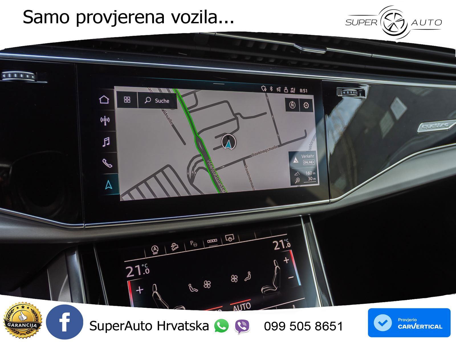 Audi Q8 55 TFSI V6 (340 KS) quattro Tiptronic LED+GR SJED+ACC