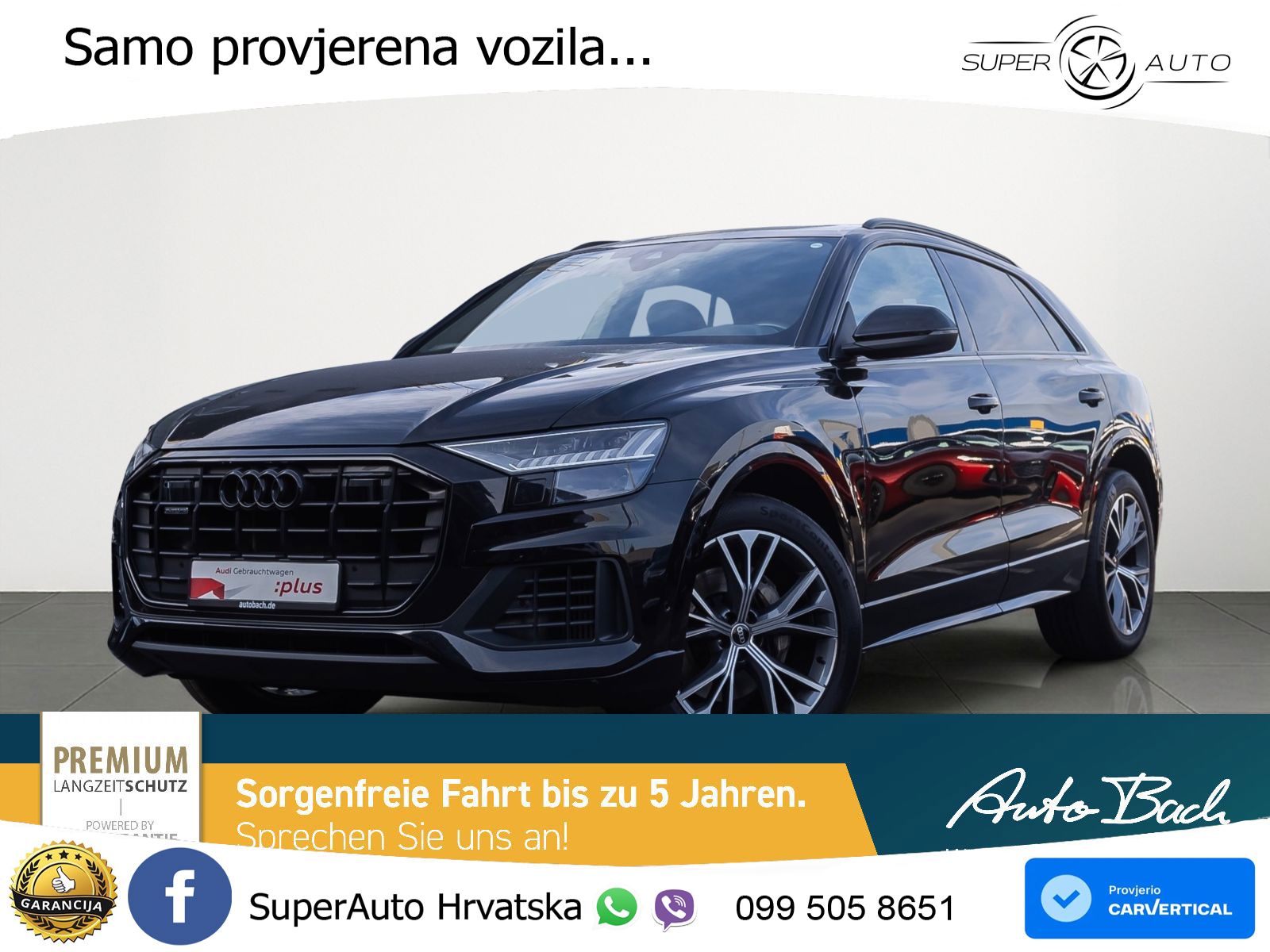 Audi Q8 55 TFSI V6 (340 KS) quattro Tiptronic LED+GR SJED+ACC