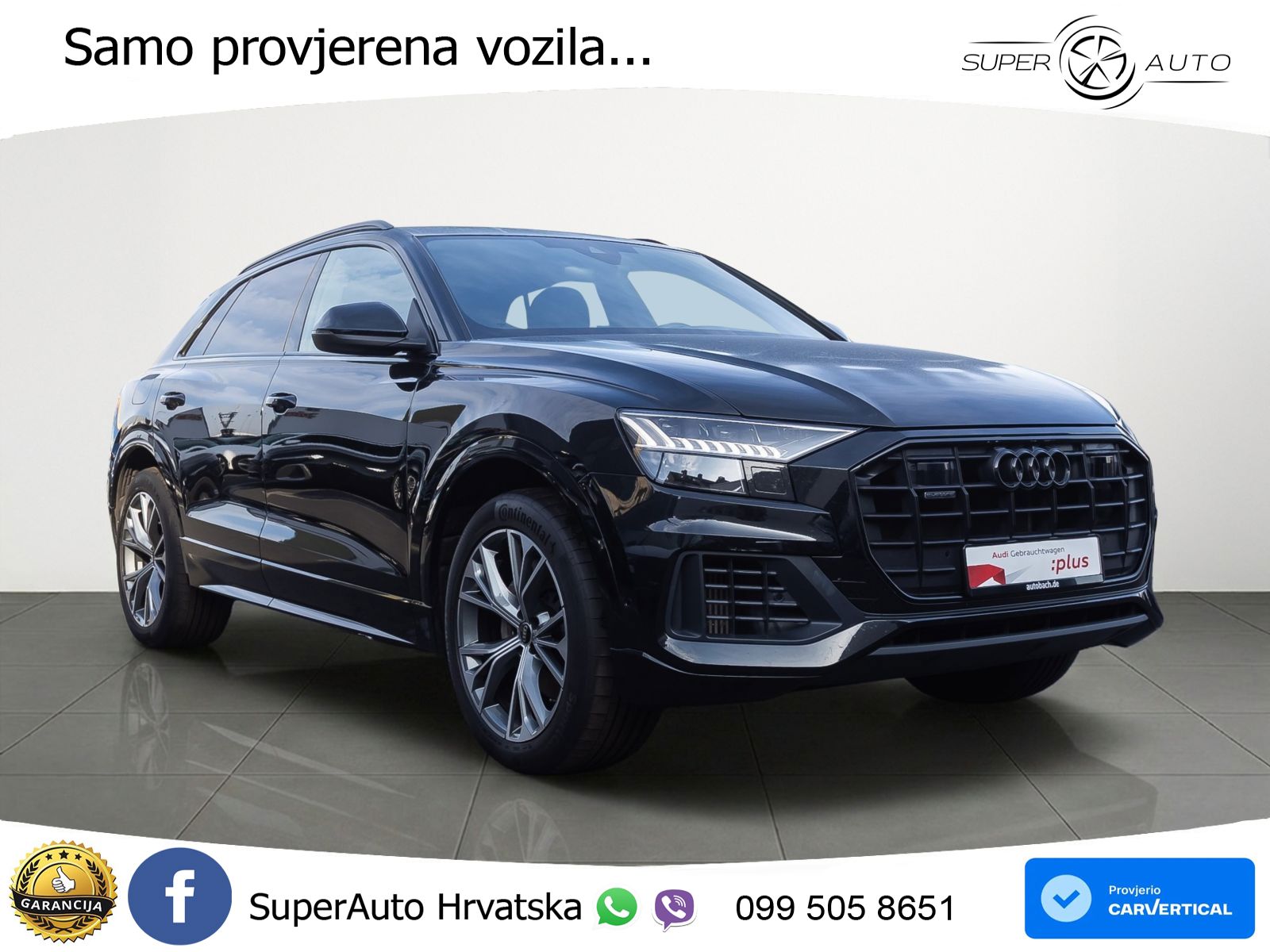 Audi Q8 55 TFSI V6 (340 KS) quattro Tiptronic LED+GR SJED+ACC