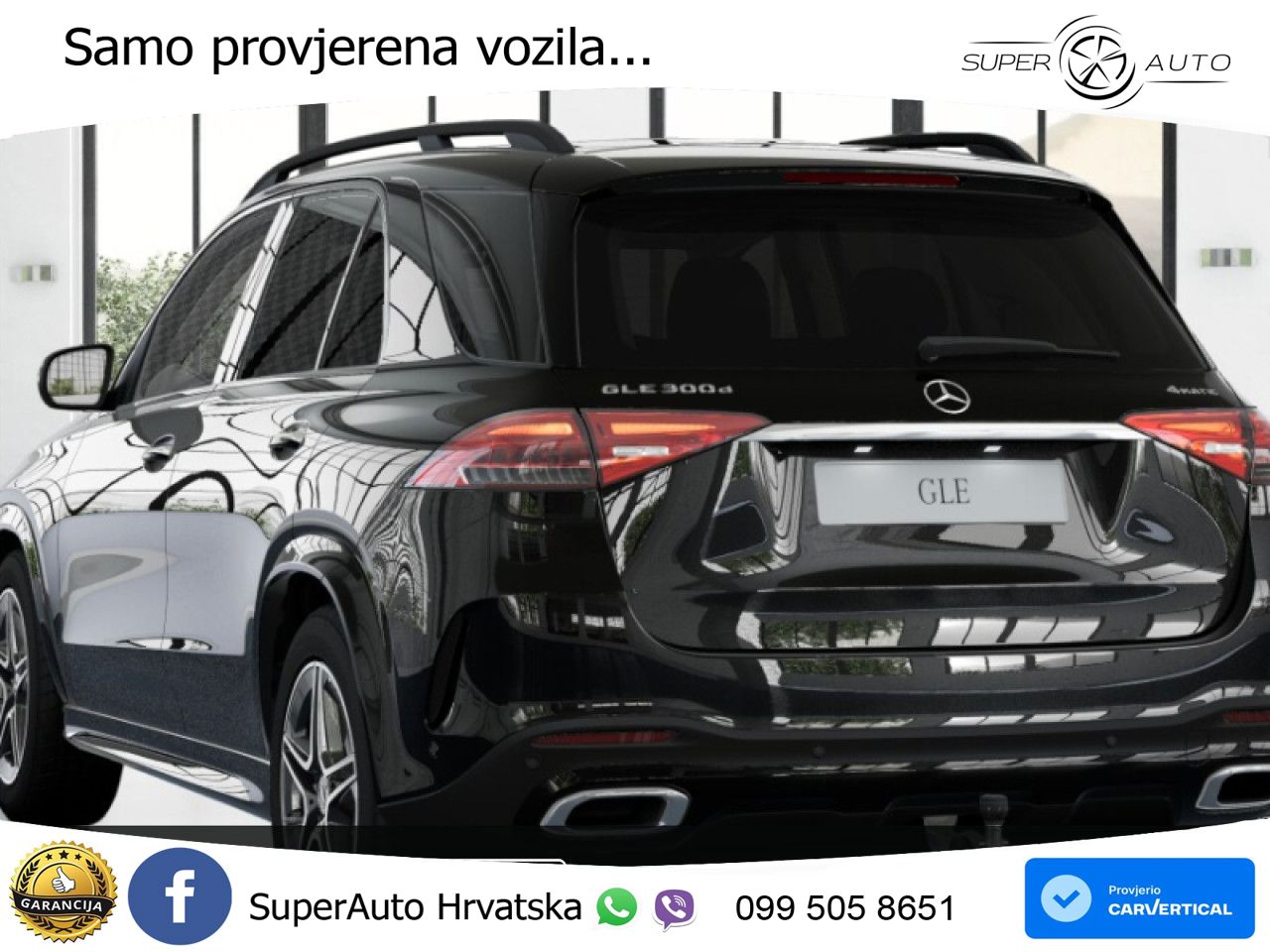 Mercedes GLE 300d (269 KS) EQ Boost 4MATIC 9G-TRONIC AMG LED+GR SJED+ACC