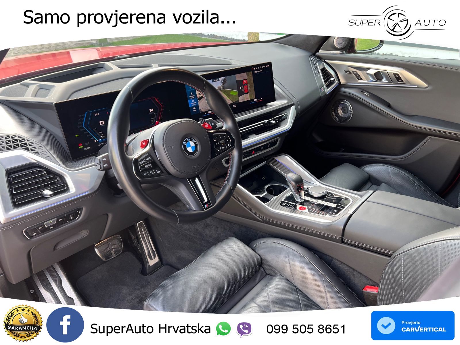 BMW XM 4.4 V8 (653 KS) xDrive Steptronic LED+GR SJED+ACC