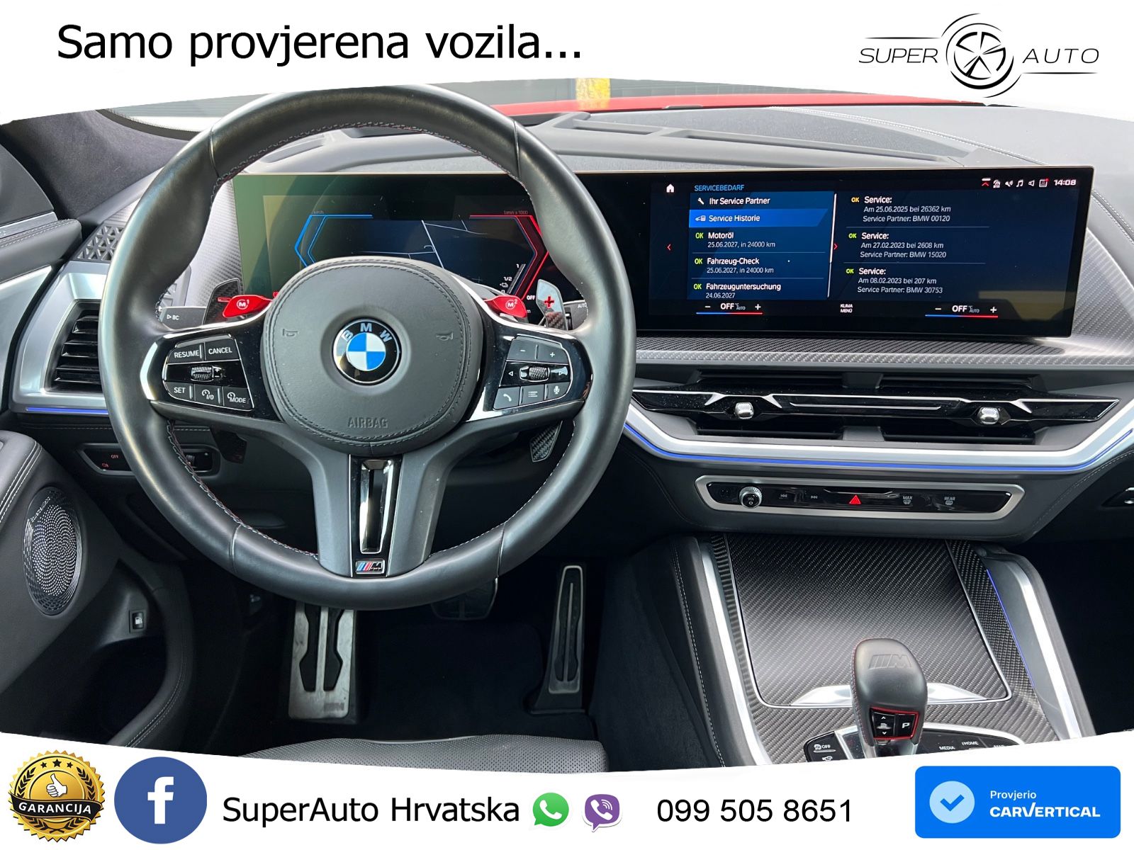 BMW XM 4.4 V8 (653 KS) xDrive Steptronic LED+GR SJED+ACC
