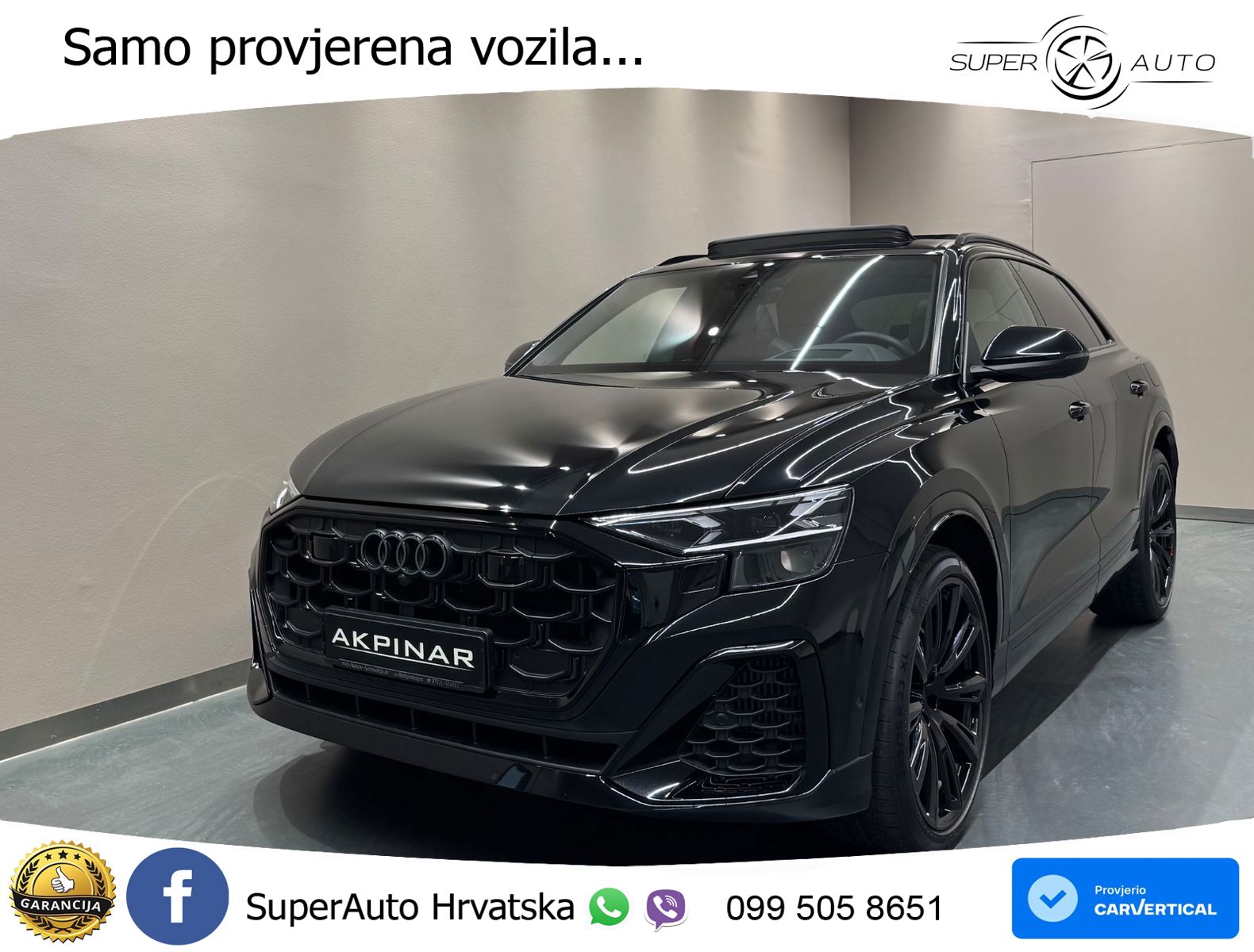 Audi Q8 55 TFSIe V6 (394 KS) quattro Tiptronic