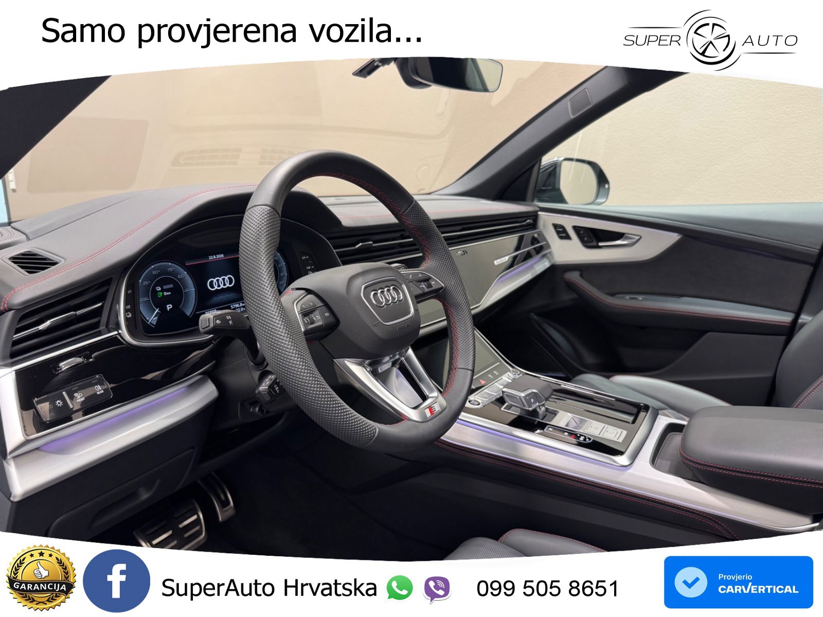 Audi Q8 55 TFSIe V6 (394 KS) quattro Tiptronic