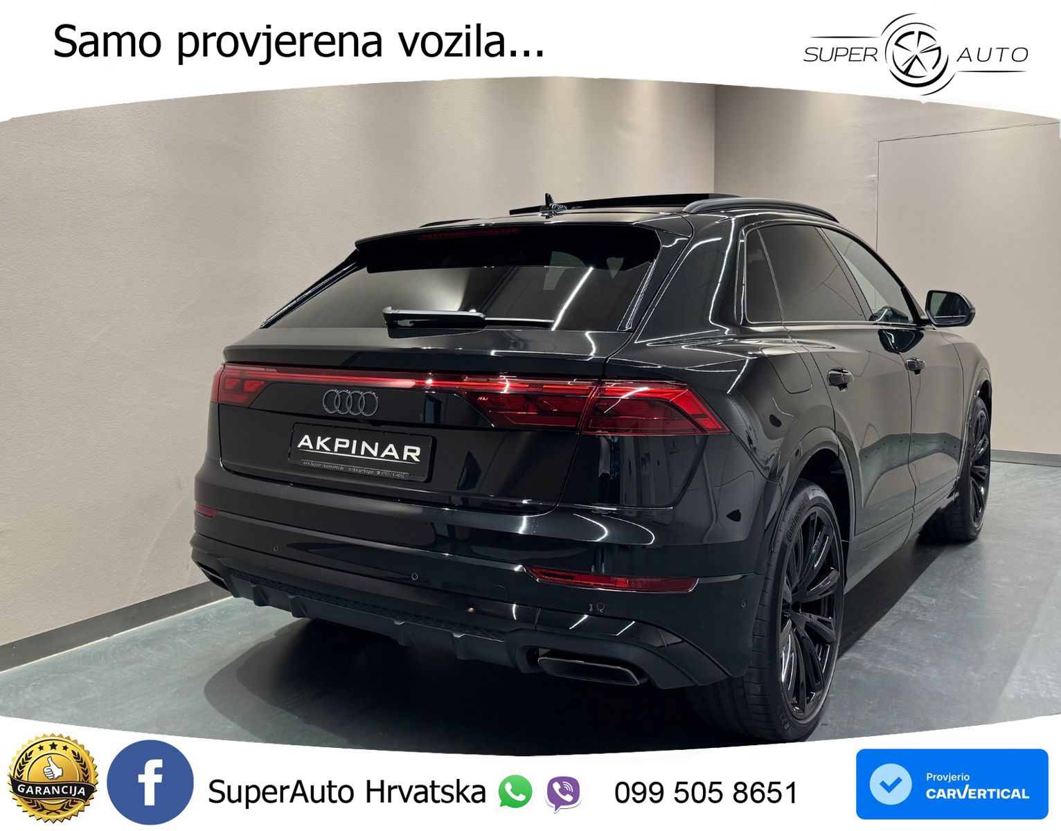 Audi Q8 55 TFSIe V6 (394 KS) quattro Tiptronic