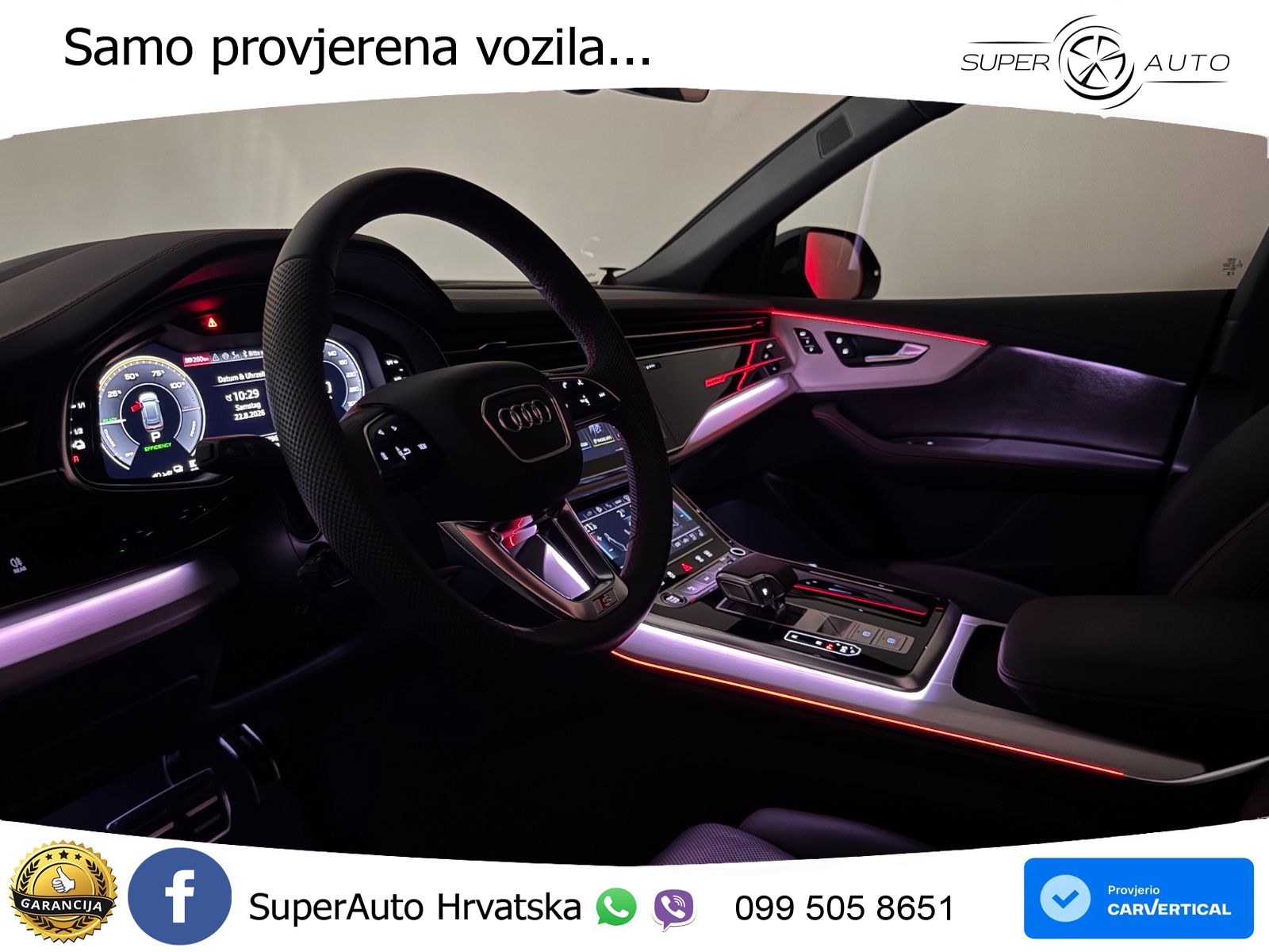 Audi Q8 55 TFSIe V6 (394 KS) quattro Tiptronic