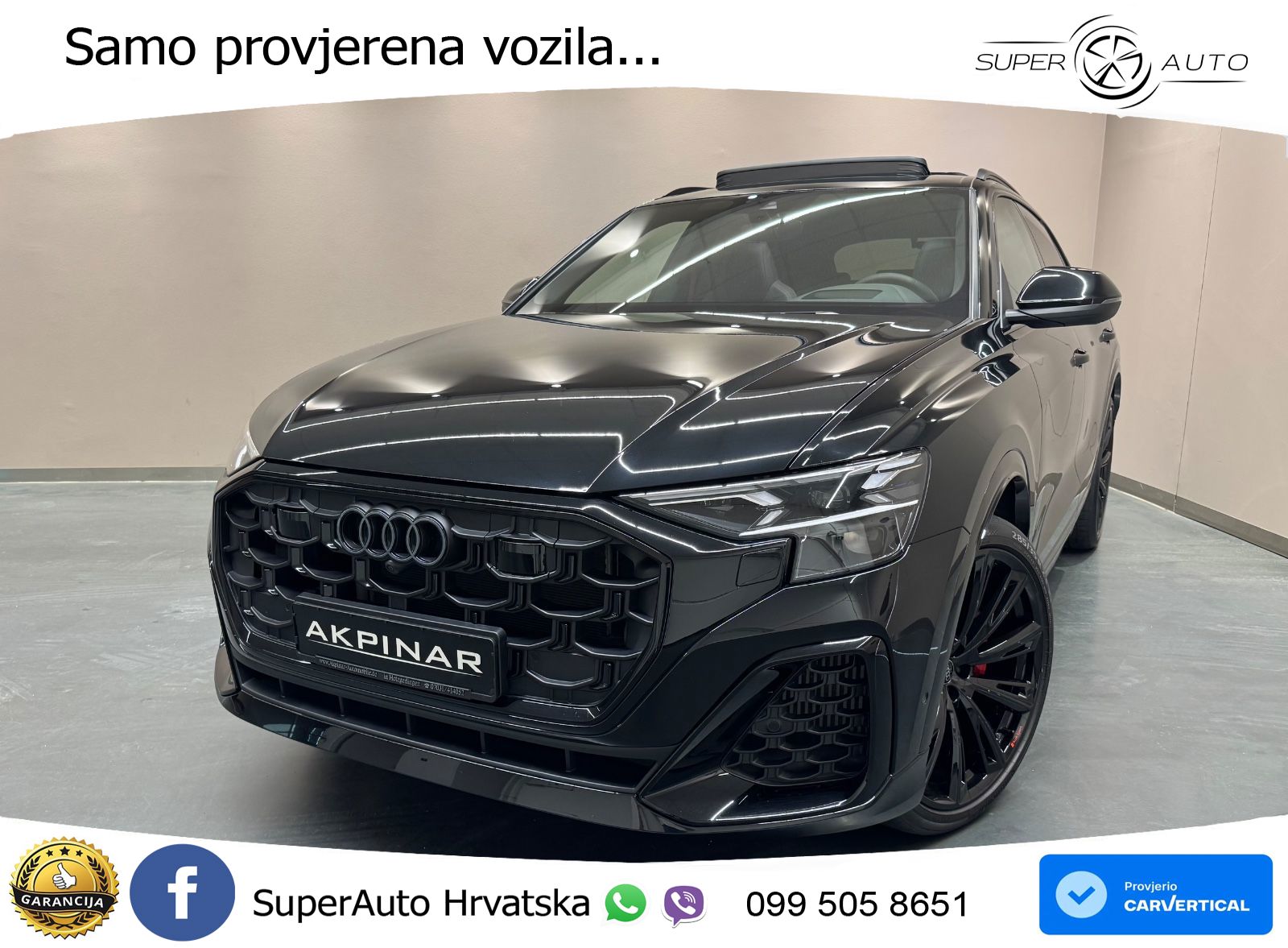 Audi Q8 55 TFSIe V6 (394 KS) quattro Tiptronic