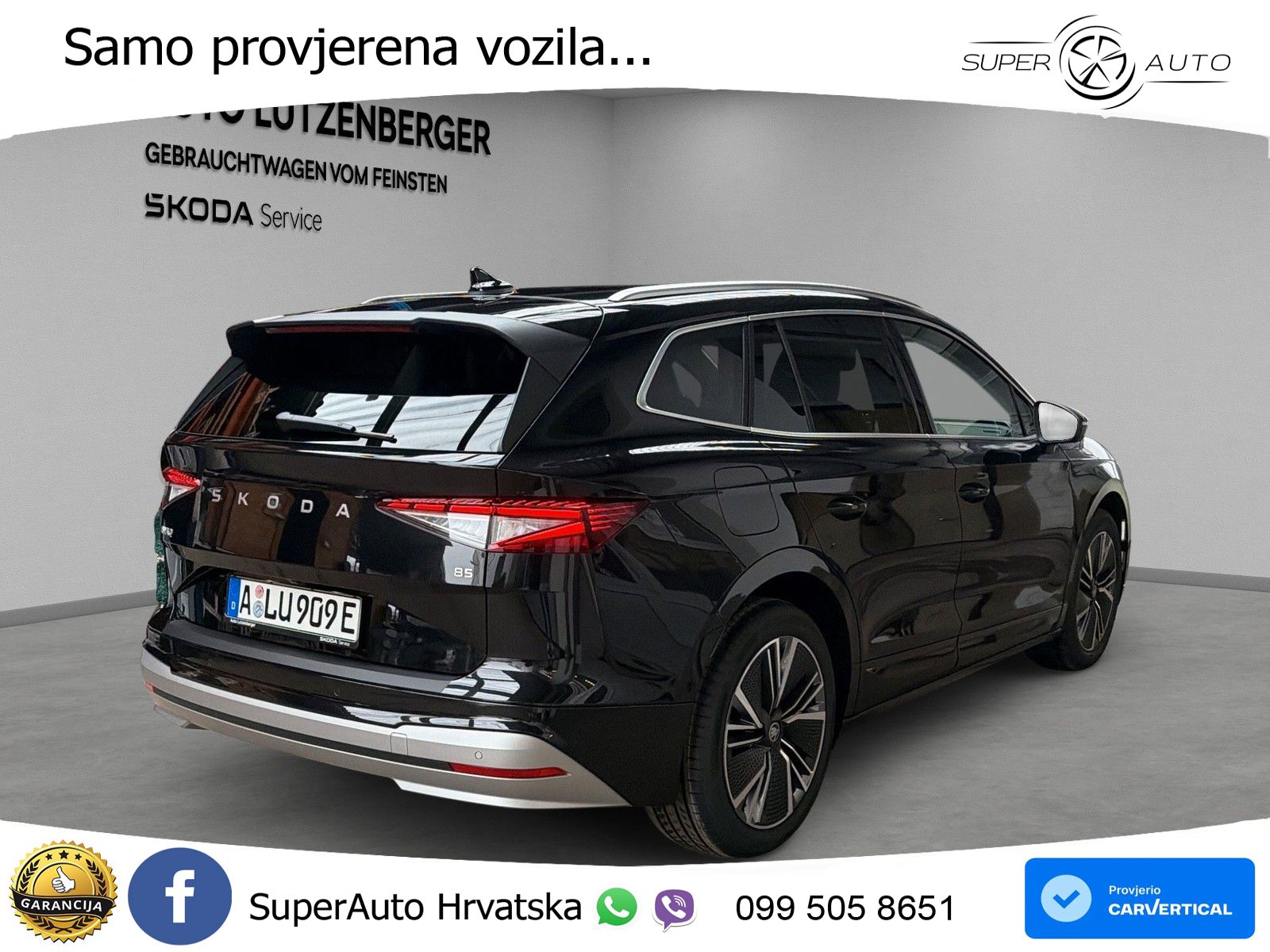 Škoda Enyaq 85 82 kWh (286 KS) LED+GR SJED+ACC