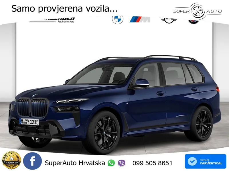 BMW X7 40d (352 KS) xDrive Steptronic LED+GR SJED+ACC