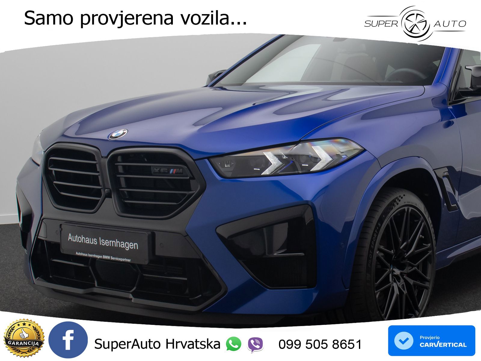 BMW X6 M Competition 4.4 V8 (625 KS) xDrive Steptronic LED+GR SJED+ACC