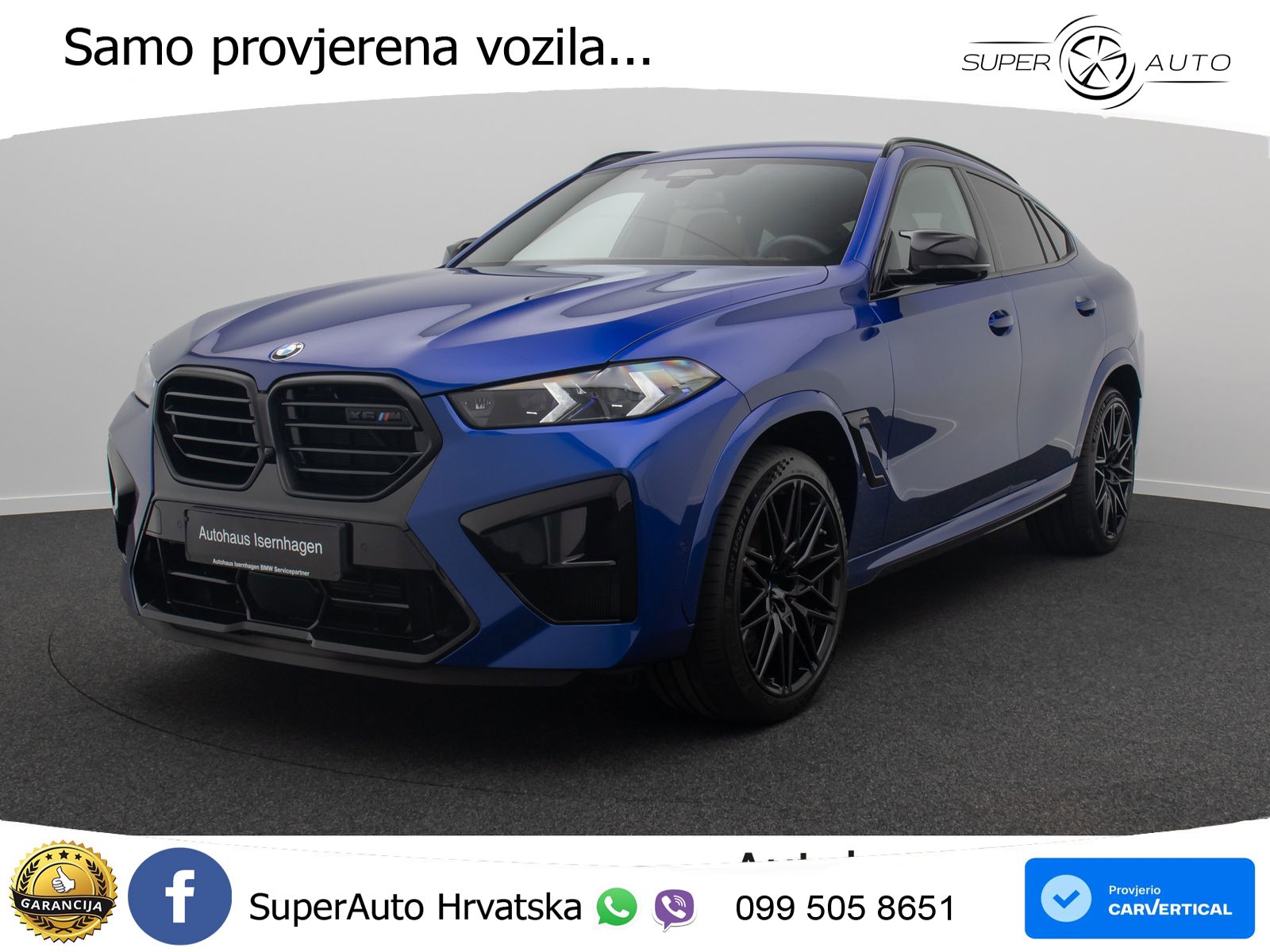 BMW X6 M Competition 4.4 V8 (625 KS) xDrive Steptronic LED+GR SJED+ACC