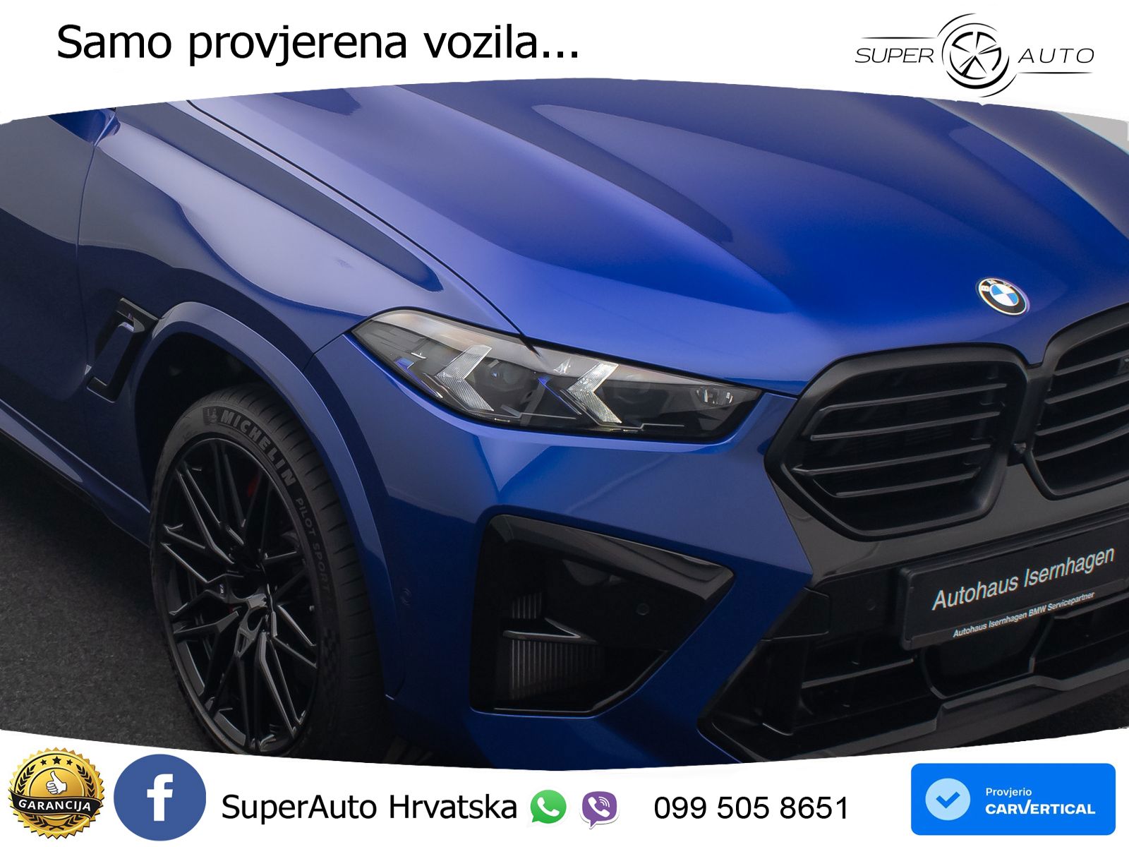 BMW X6 M Competition 4.4 V8 (625 KS) xDrive Steptronic LED+GR SJED+ACC