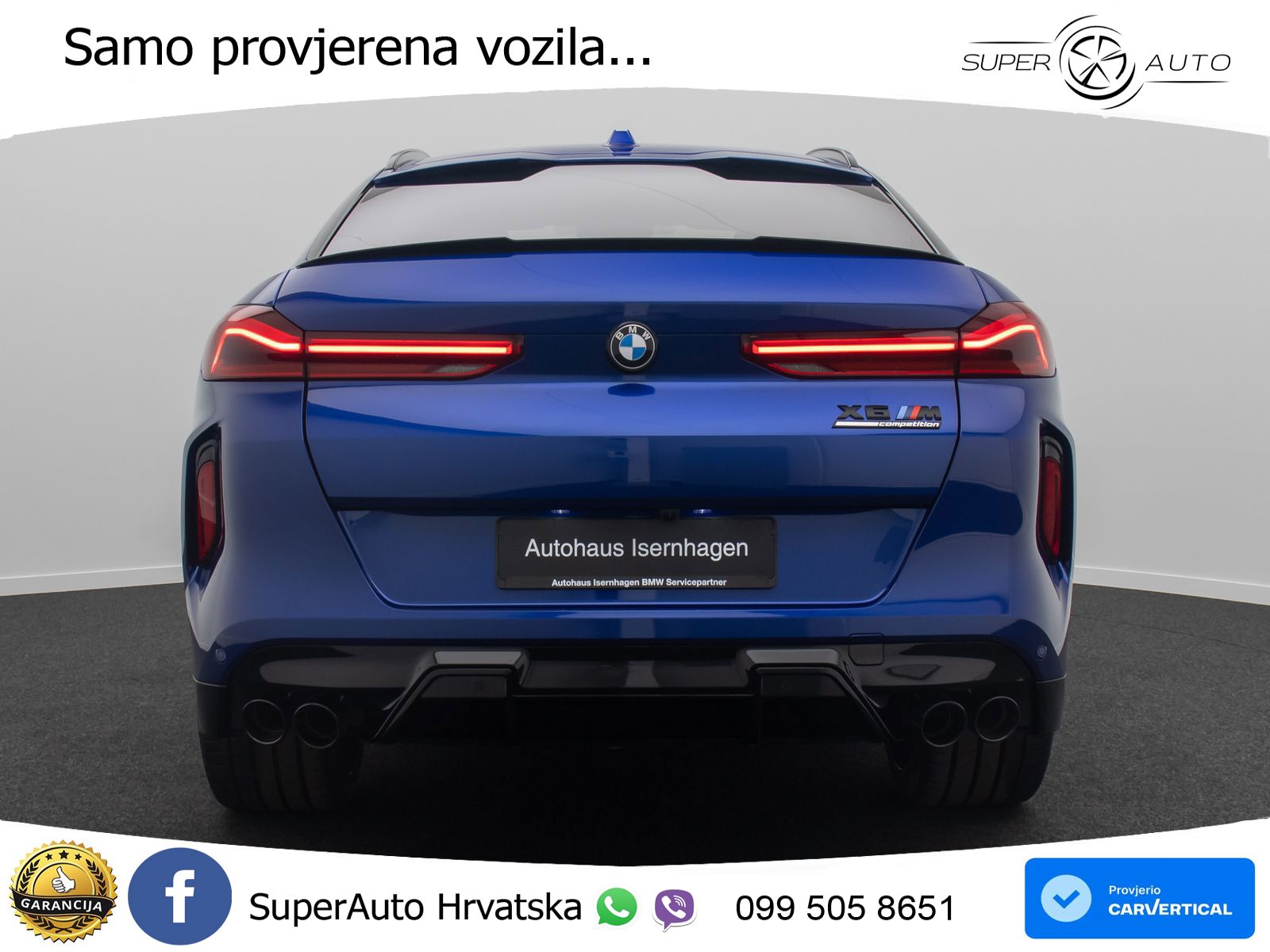 BMW X6 M Competition 4.4 V8 (625 KS) xDrive Steptronic LED+GR SJED+ACC