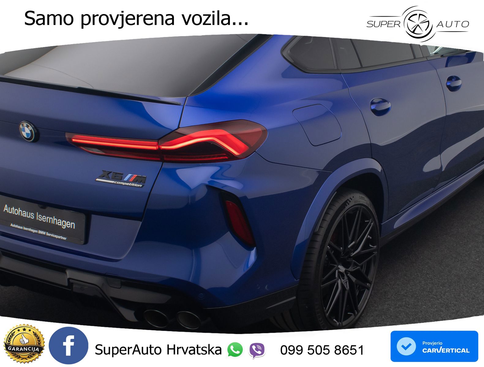 BMW X6 M Competition 4.4 V8 (625 KS) xDrive Steptronic LED+GR SJED+ACC