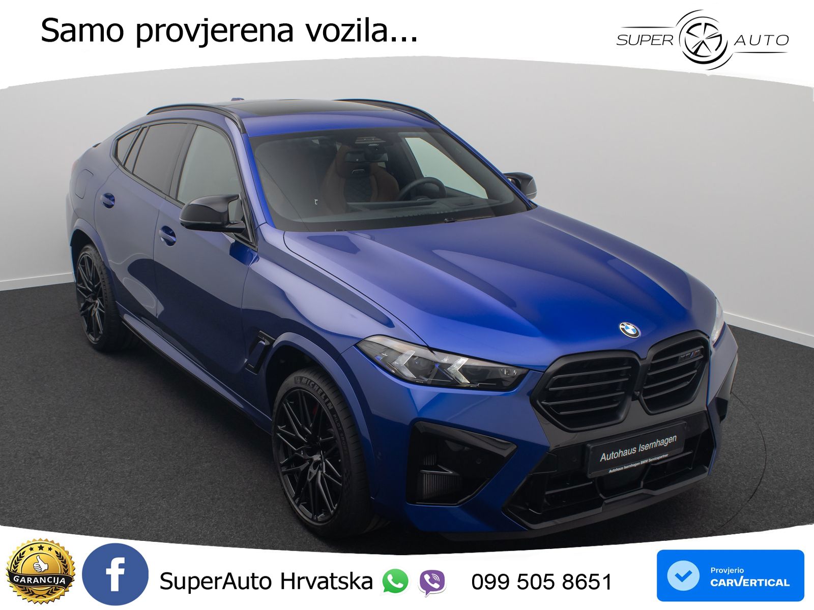 BMW X6 M Competition 4.4 V8 (625 KS) xDrive Steptronic LED+GR SJED+ACC