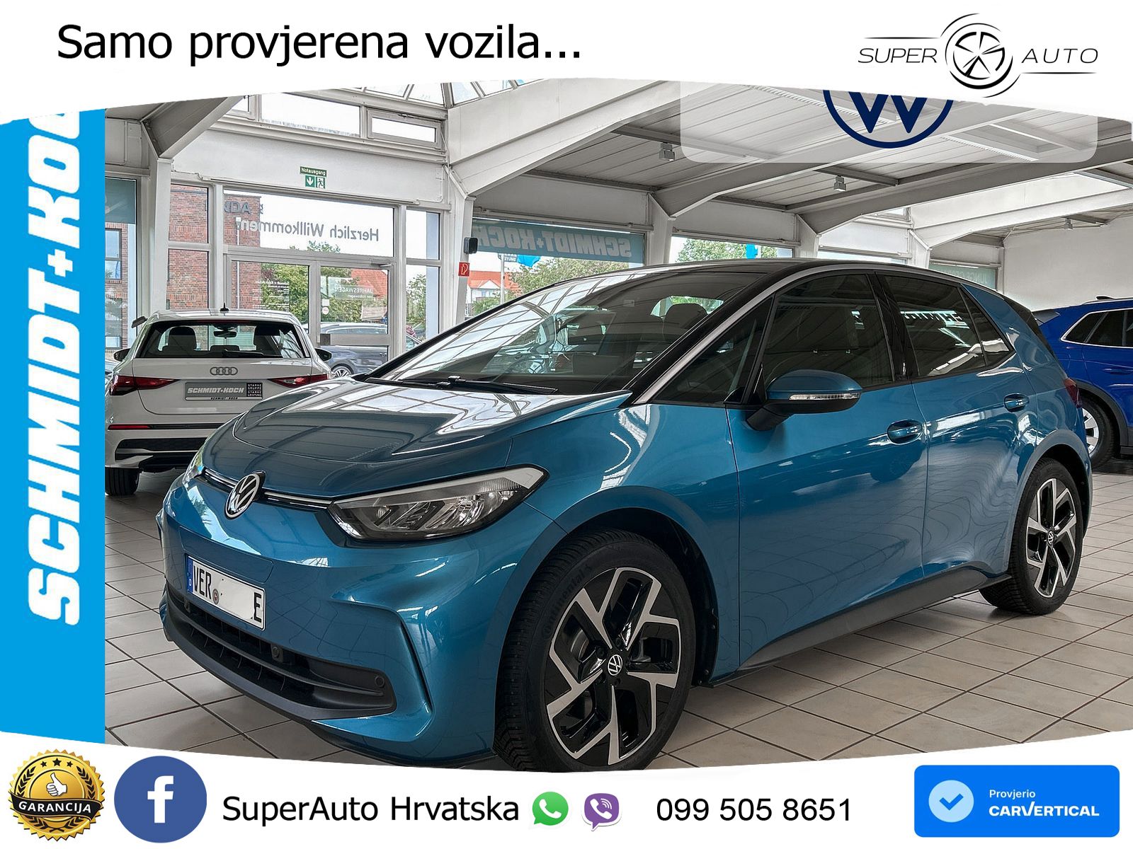 Volkswagen ID.3 Pure 55 kWh (170 KS)