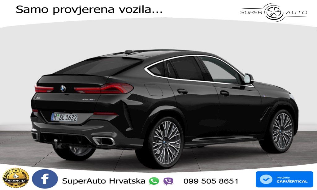 BMW X6 30d (298 KS) xDrive Steptronic M Sport LED+GR SJED+ACC