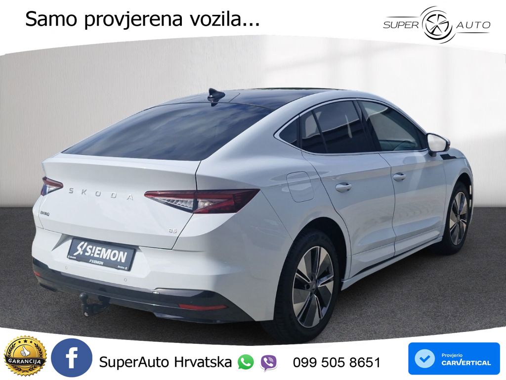 Škoda Enyaq Coupe iV 85 82 kWh (286 KS) Loft LED+GR SJED+ACC