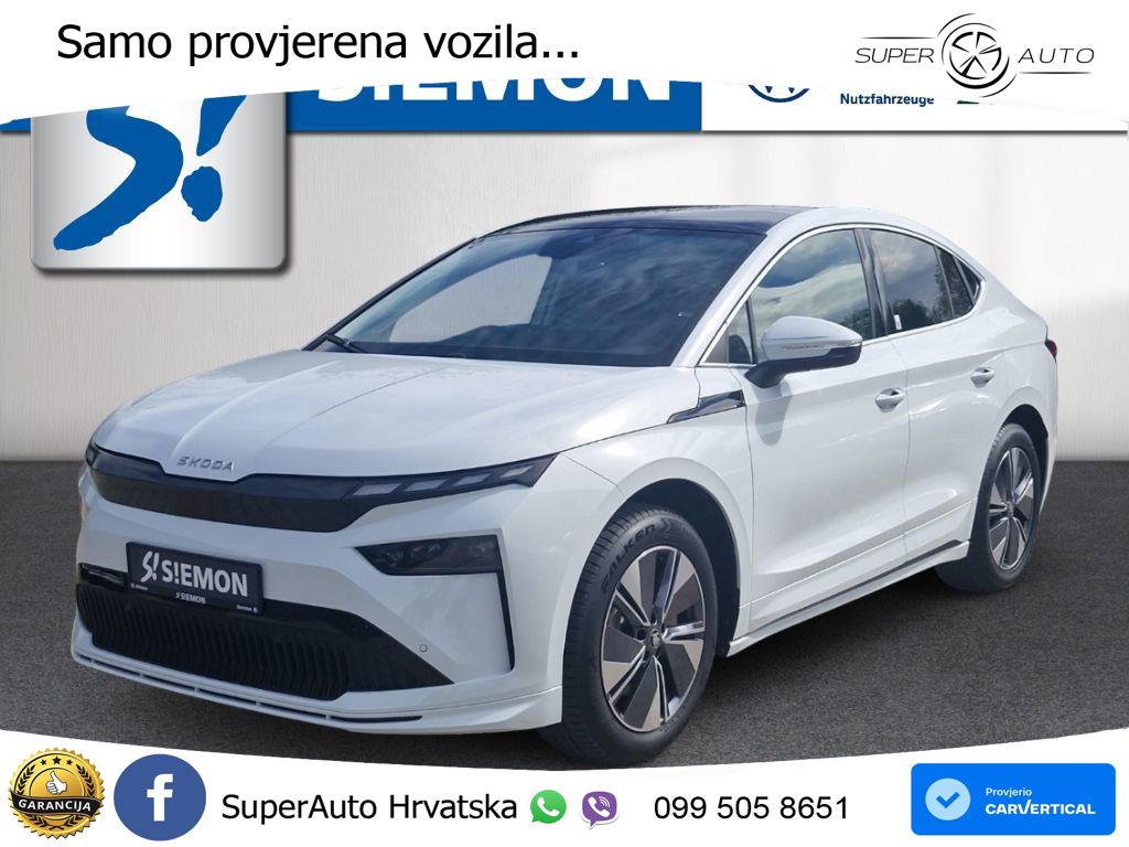 Škoda Enyaq Coupe iV 85 82 kWh (286 KS) Loft LED+GR SJED+ACC