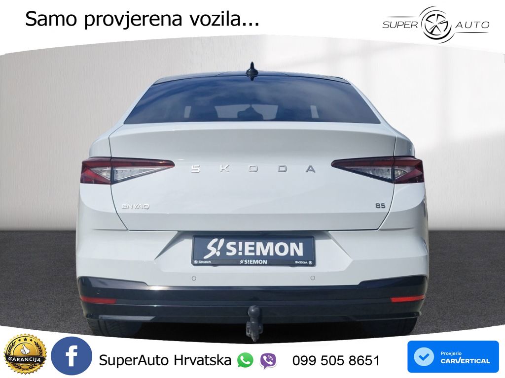 Škoda Enyaq Coupe iV 85 82 kWh (286 KS) Loft LED+GR SJED+ACC