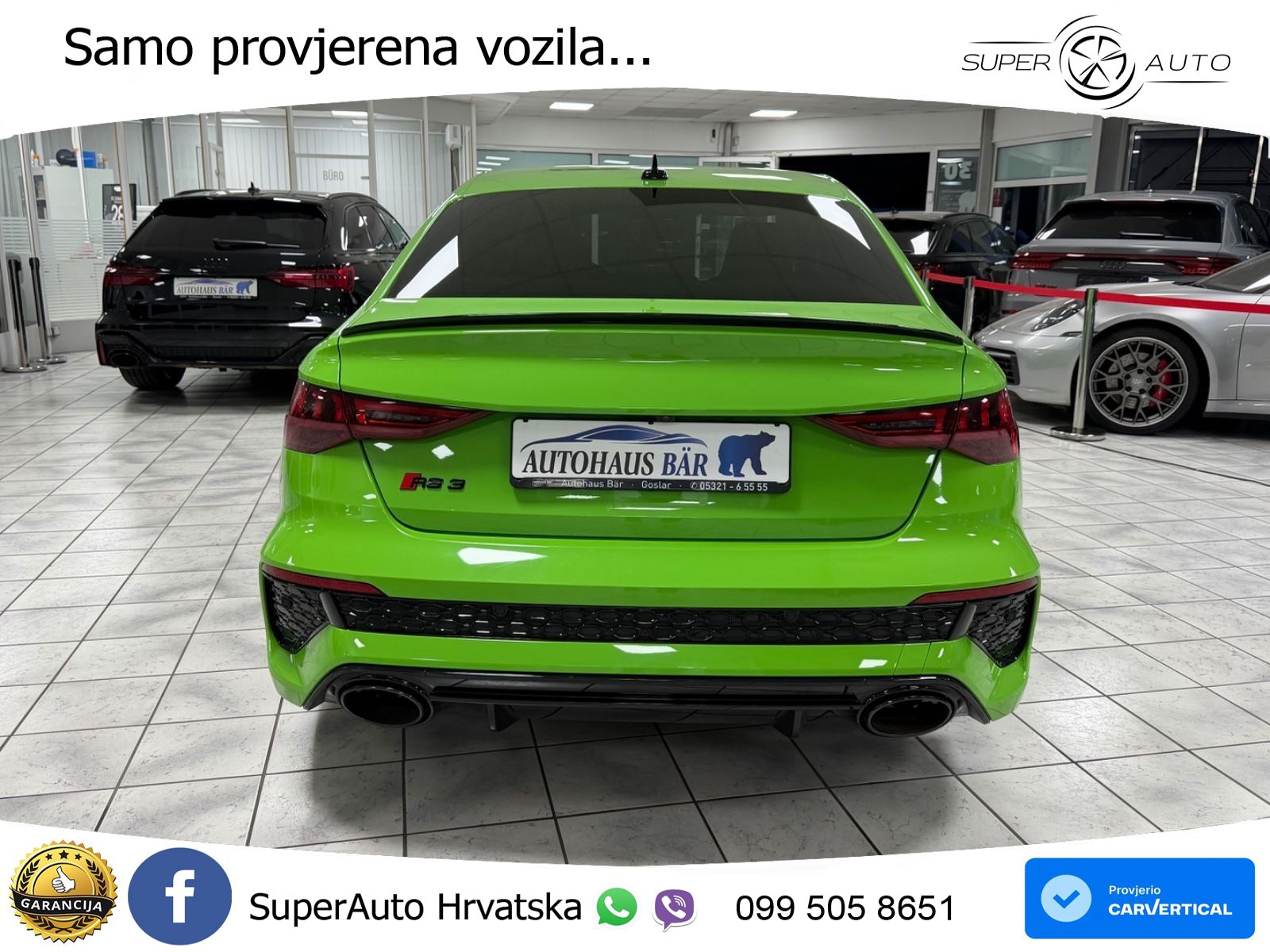 Audi RS3 Sportback 2.5 TFSI (400 KS) quattro S tronic LED+GR SJED+ACC