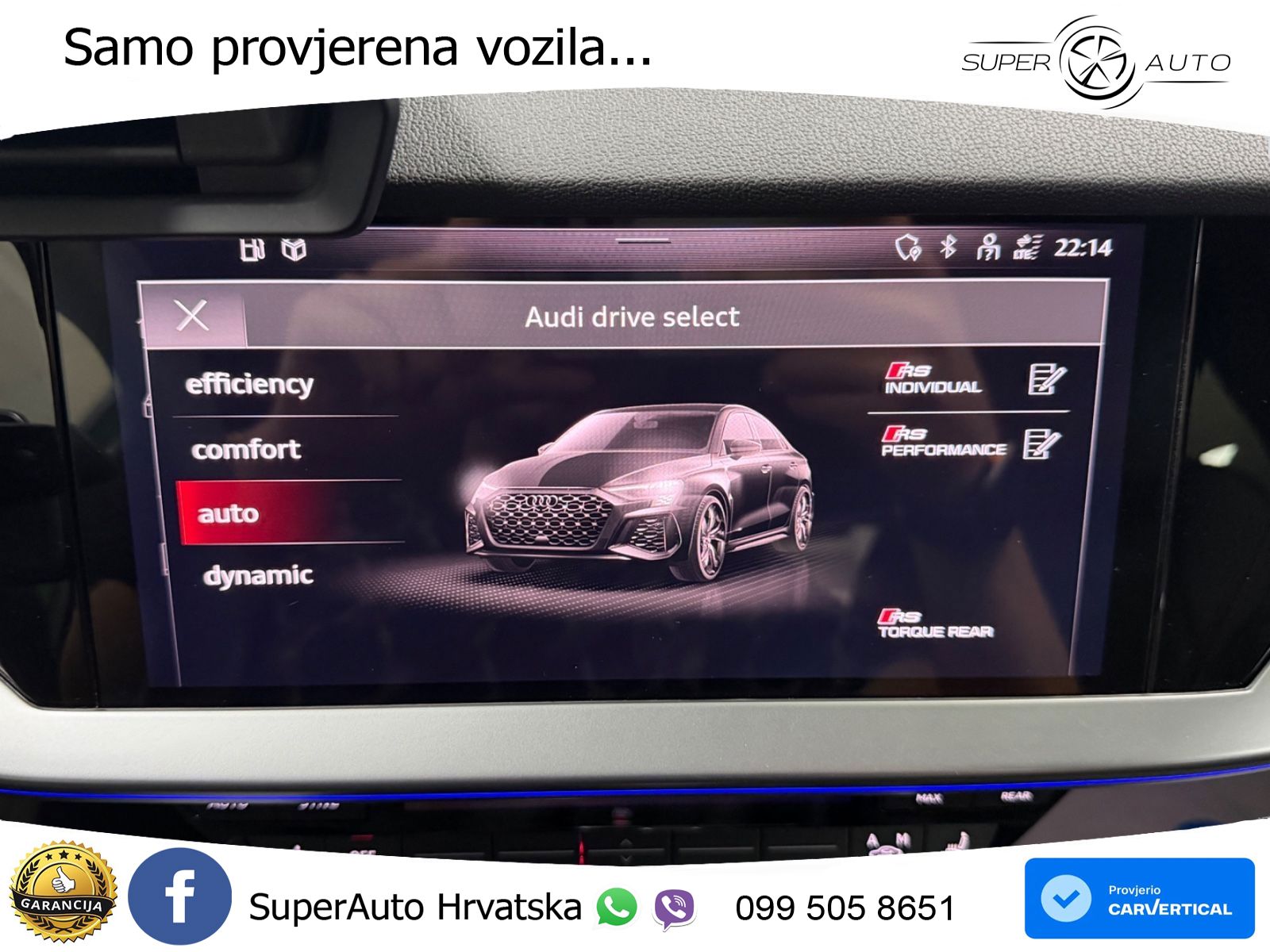 Audi RS3 Sportback 2.5 TFSI (400 KS) quattro S tronic LED+GR SJED+ACC