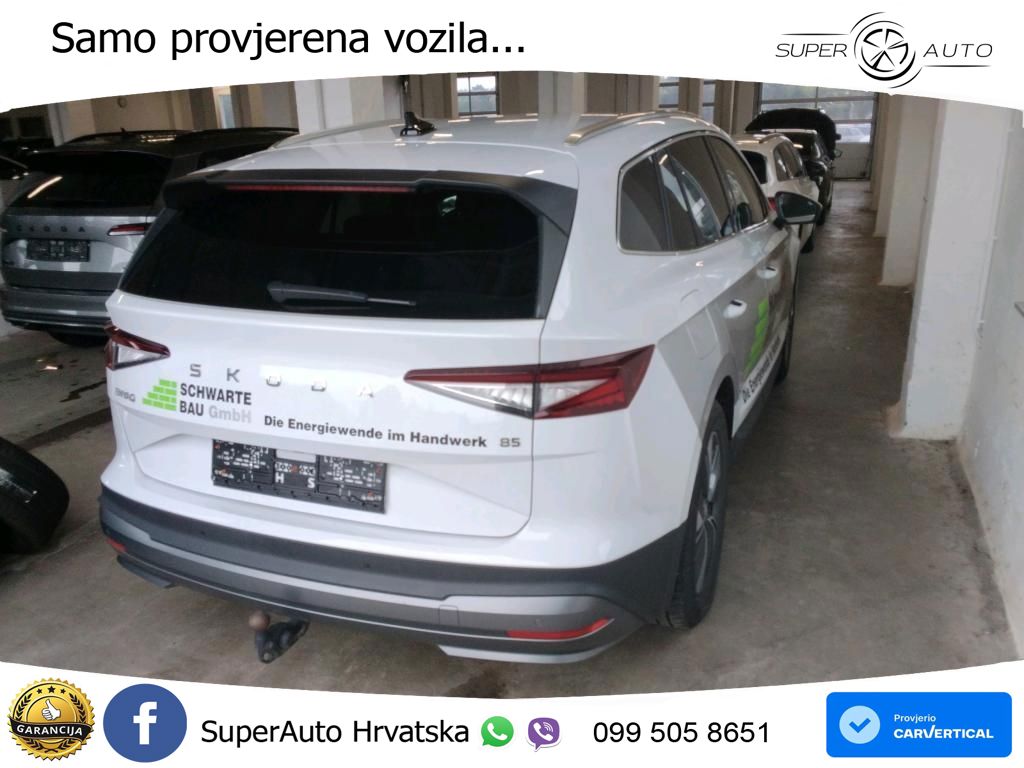Škoda Enyaq iV 85 82 kWh (286 KS) LED+GR SJED+ACC