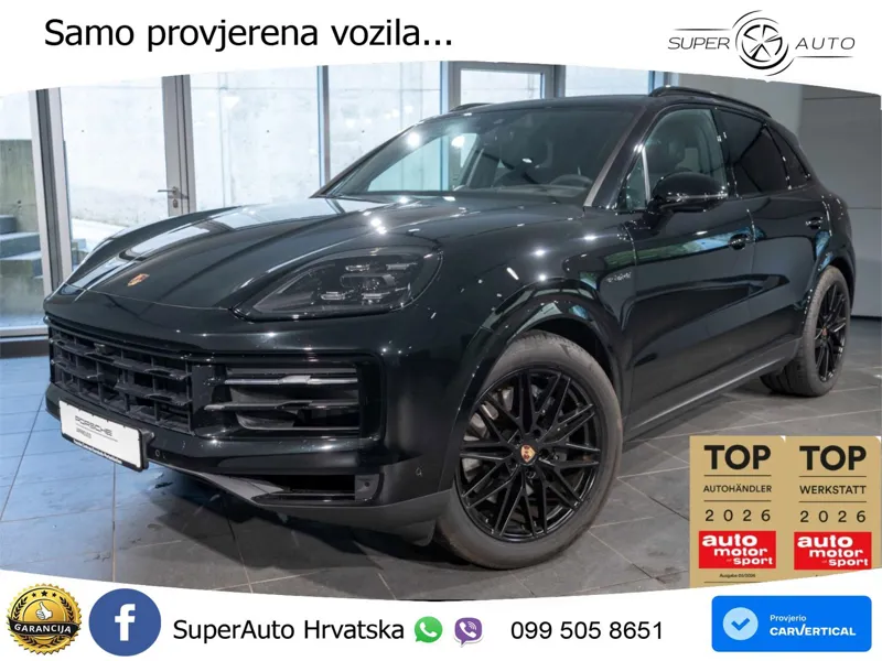 Porsche Cayenne 3.0 V6 (470 KS) E-Hybrid Tiptronic S LED+GR SJED+ACC
