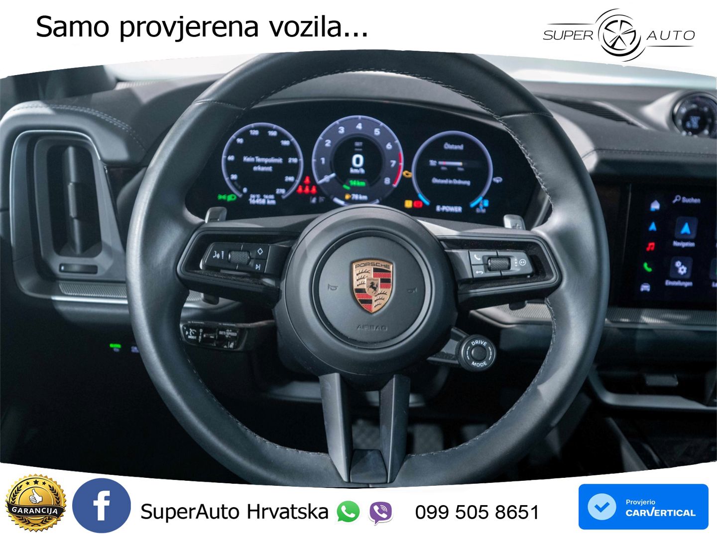 Porsche Cayenne 3.0 V6 (470 KS) E-Hybrid Tiptronic S