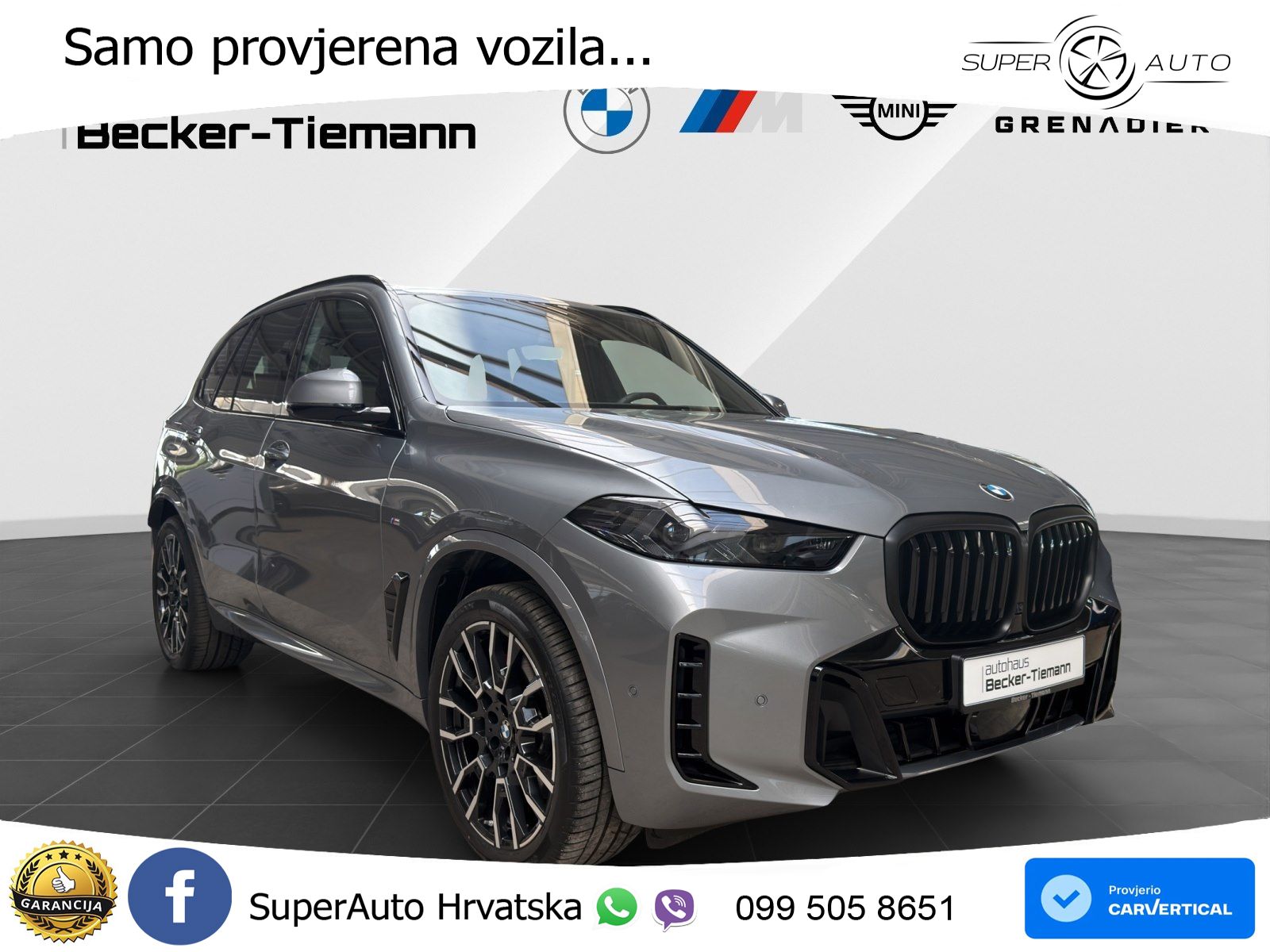 BMW X5 30d (298 KS) xDrive Steptronic M Sport LED+GR SJED+ACC