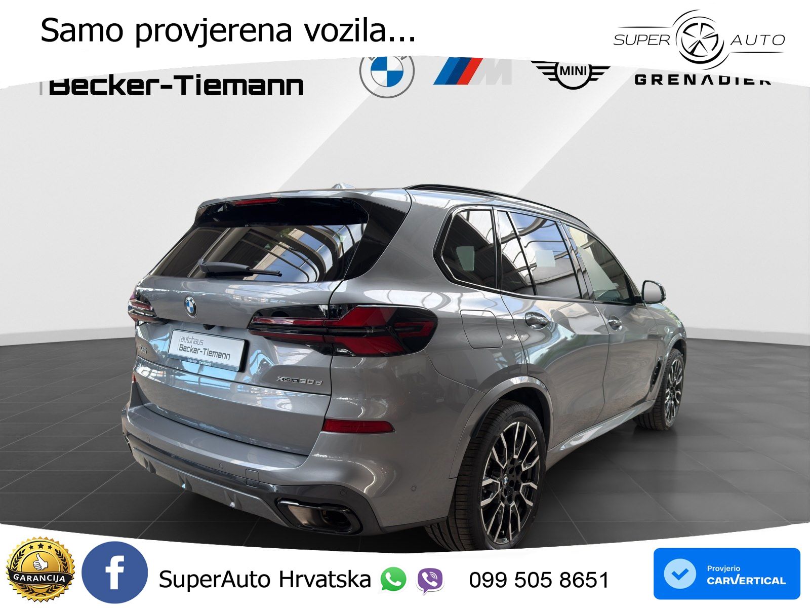 BMW X5 30d (298 KS) xDrive Steptronic M Sport LED+GR SJED+ACC