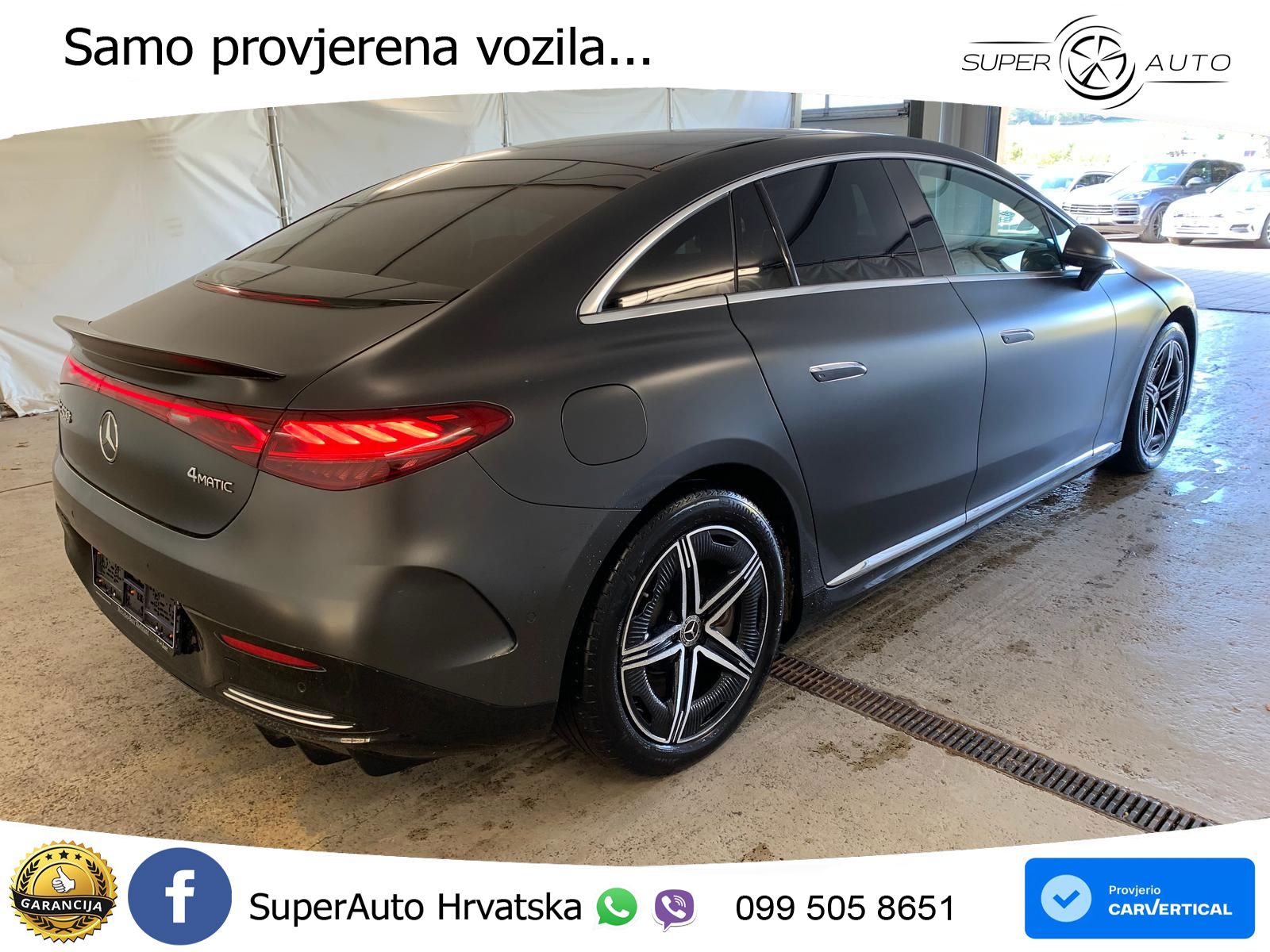 Mercedes EQE 500 100 kWh (408 KS) 4MATIC AMG LED+GR SJED+ACC