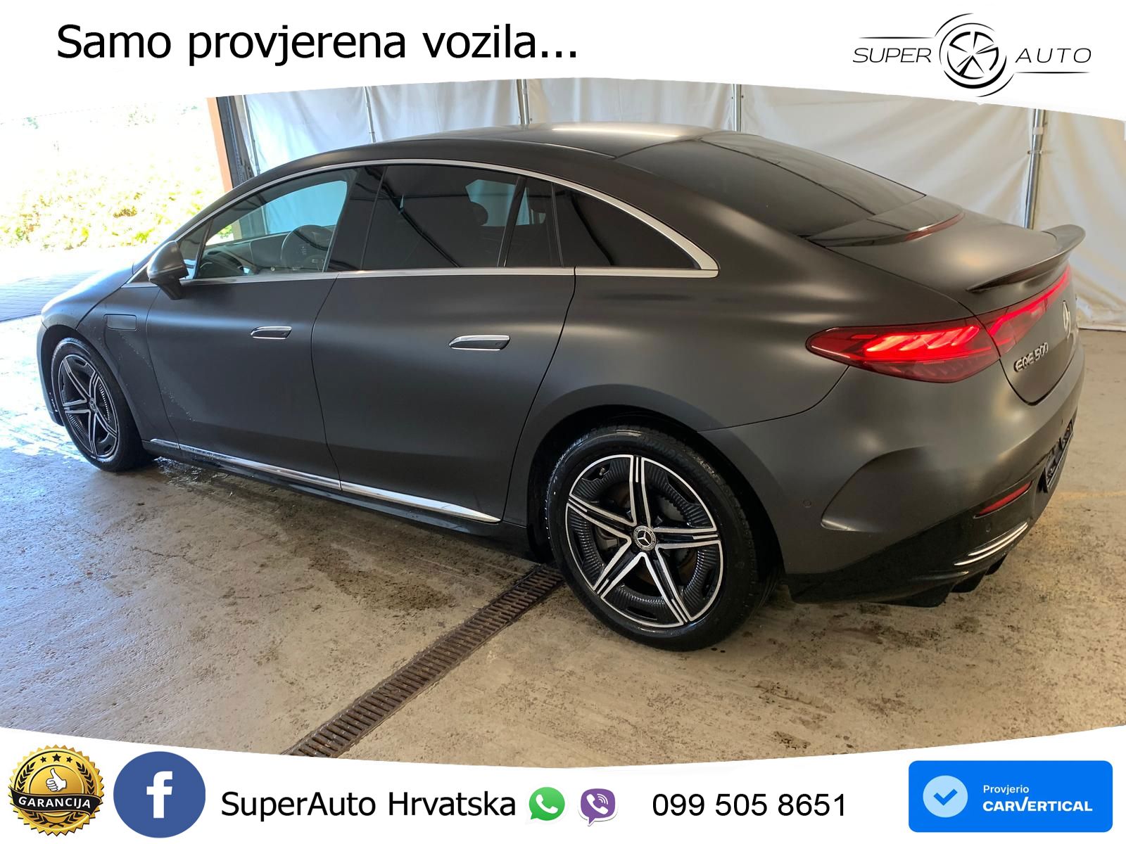 Mercedes EQE 500 100 kWh (408 KS) 4MATIC AMG LED+GR SJED+ACC