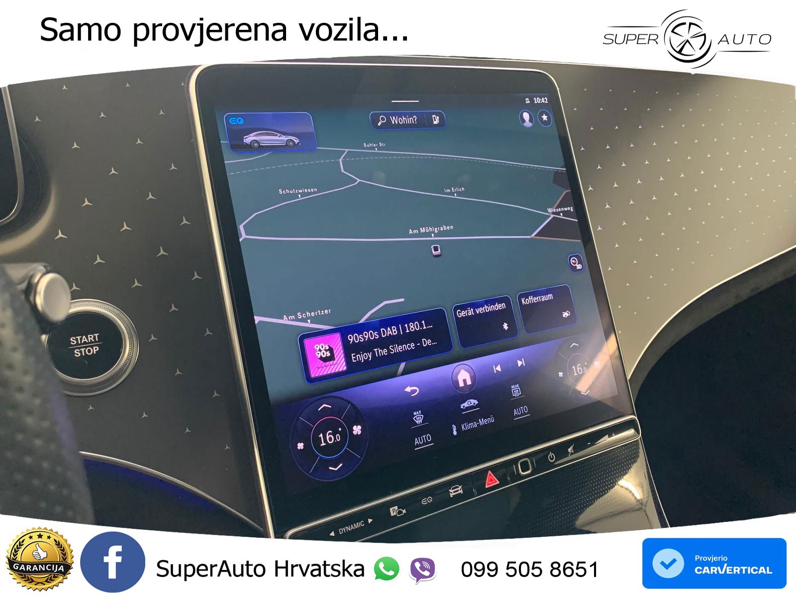 Mercedes EQE 500 100 kWh (408 KS) 4MATIC AMG LED+GR SJED+ACC