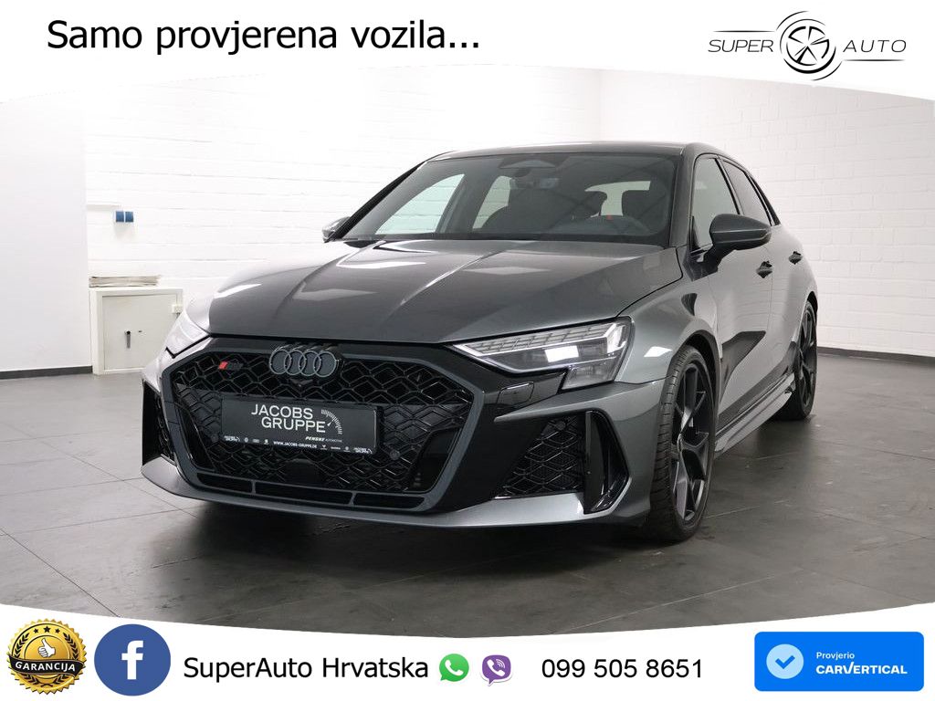 Audi RS3 Sportback 2.5 TFSI (400 KS) quattro S tronic LED+GR SJED+ACC