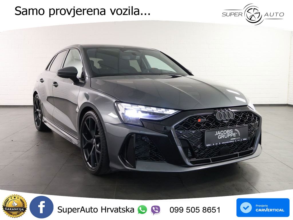 Audi RS3 Sportback 2.5 TFSI (400 KS) quattro S tronic LED+GR SJED+ACC