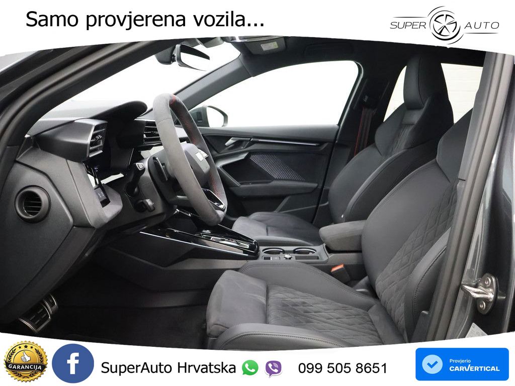 Audi RS3 Sportback 2.5 TFSI (400 KS) quattro S tronic LED+GR SJED+ACC