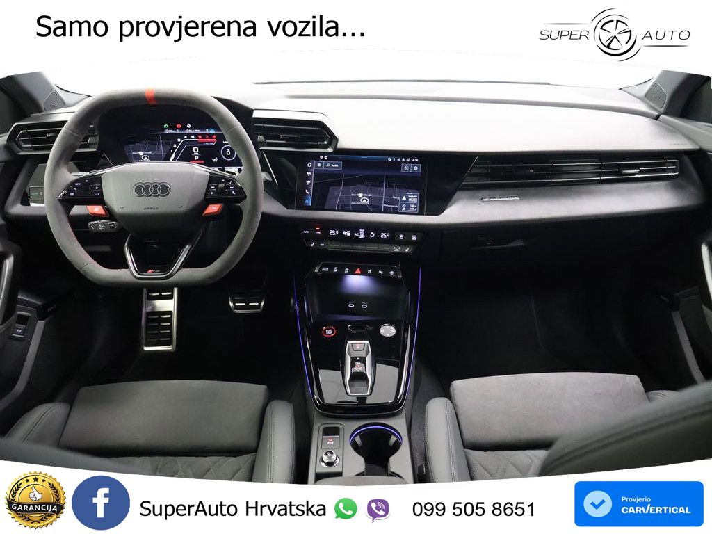 Audi RS3 Sportback 2.5 TFSI (400 KS) quattro S tronic LED+GR SJED+ACC