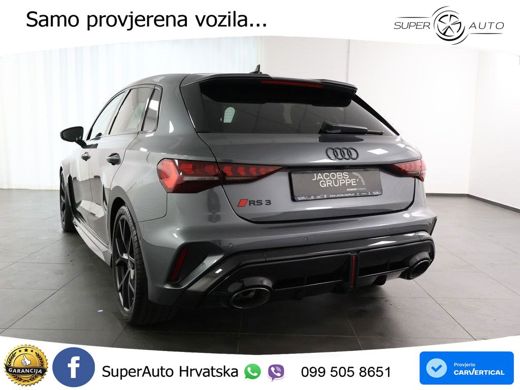 Audi RS3 Sportback 2.5 TFSI (400 KS) quattro S tronic LED+GR SJED+ACC