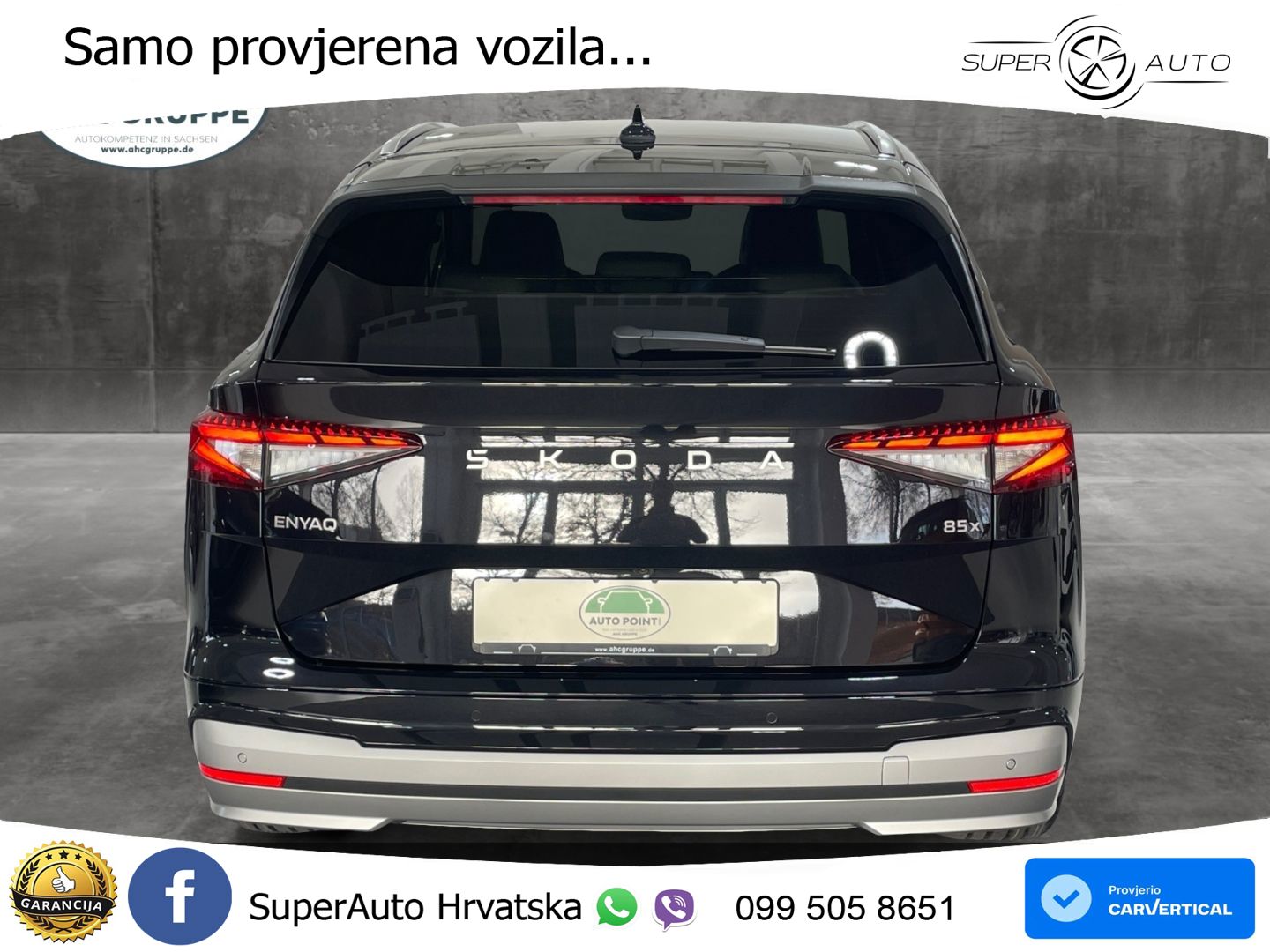 Škoda Enyaq 85x 82 kWh (286 KS) AWD