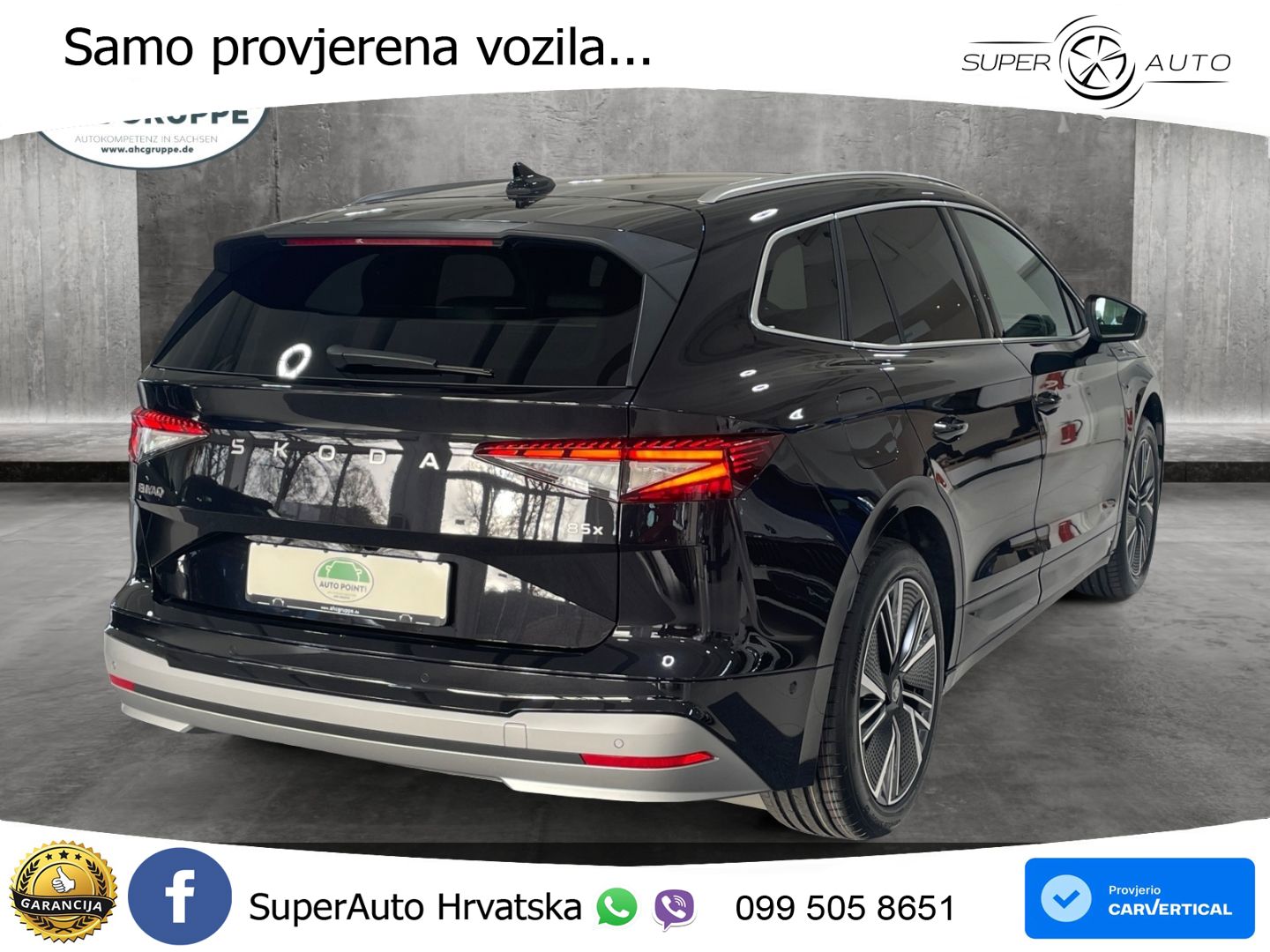 Škoda Enyaq 85x 82 kWh (286 KS) AWD