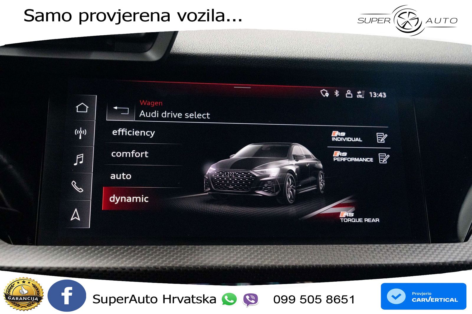 Audi RS3 Sportback 2.5 TFSI (400 KS) quattro S tronic LED+GR SJED+ACC